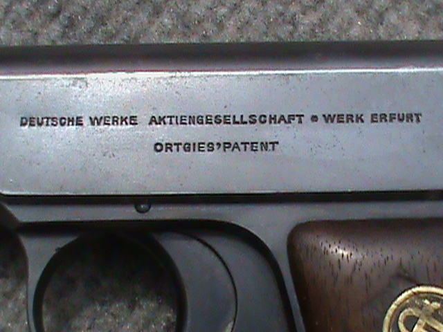 deutsche werke ortgies serial numbers